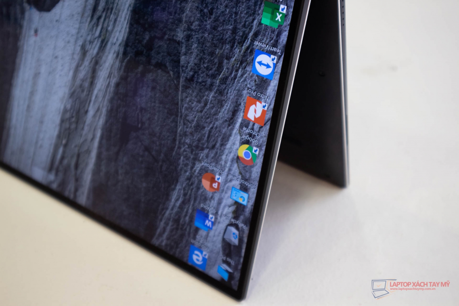 dell xps 9365 laptop cao cap doanh nhanh sieu mong nhe man cam ung laptop cu gia re