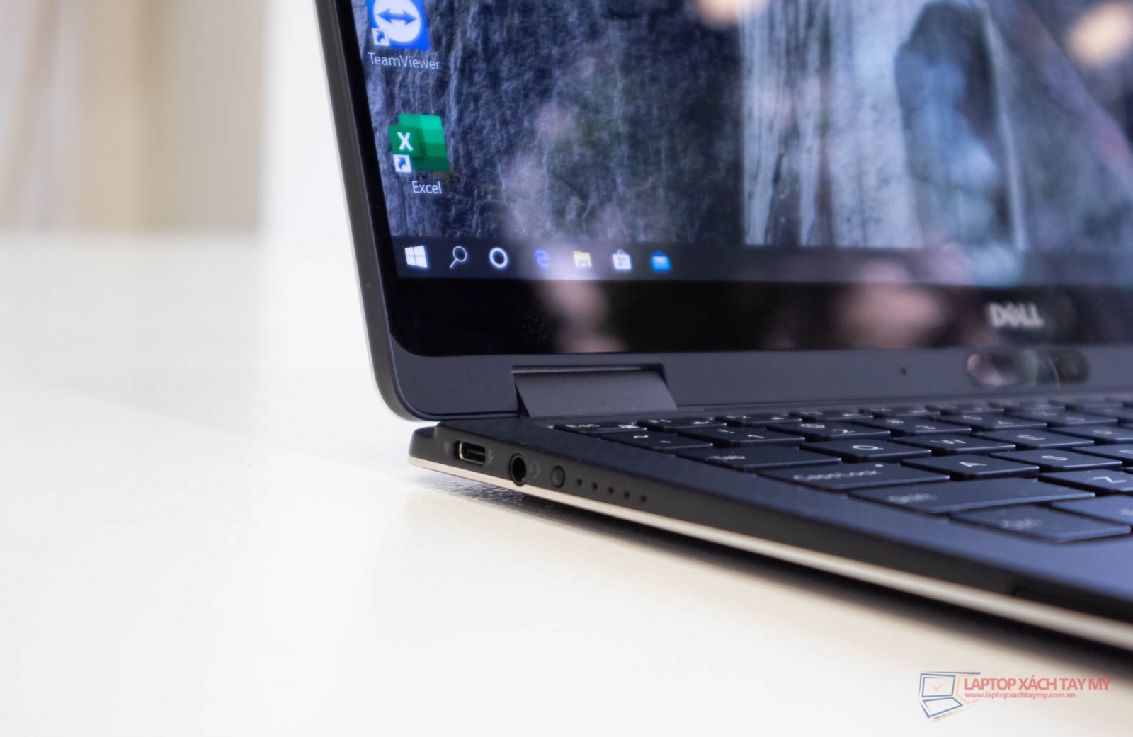 dell xps 9365 laptop cao cap doanh nhanh sieu mong nhe man cam ung laptop cu gia re