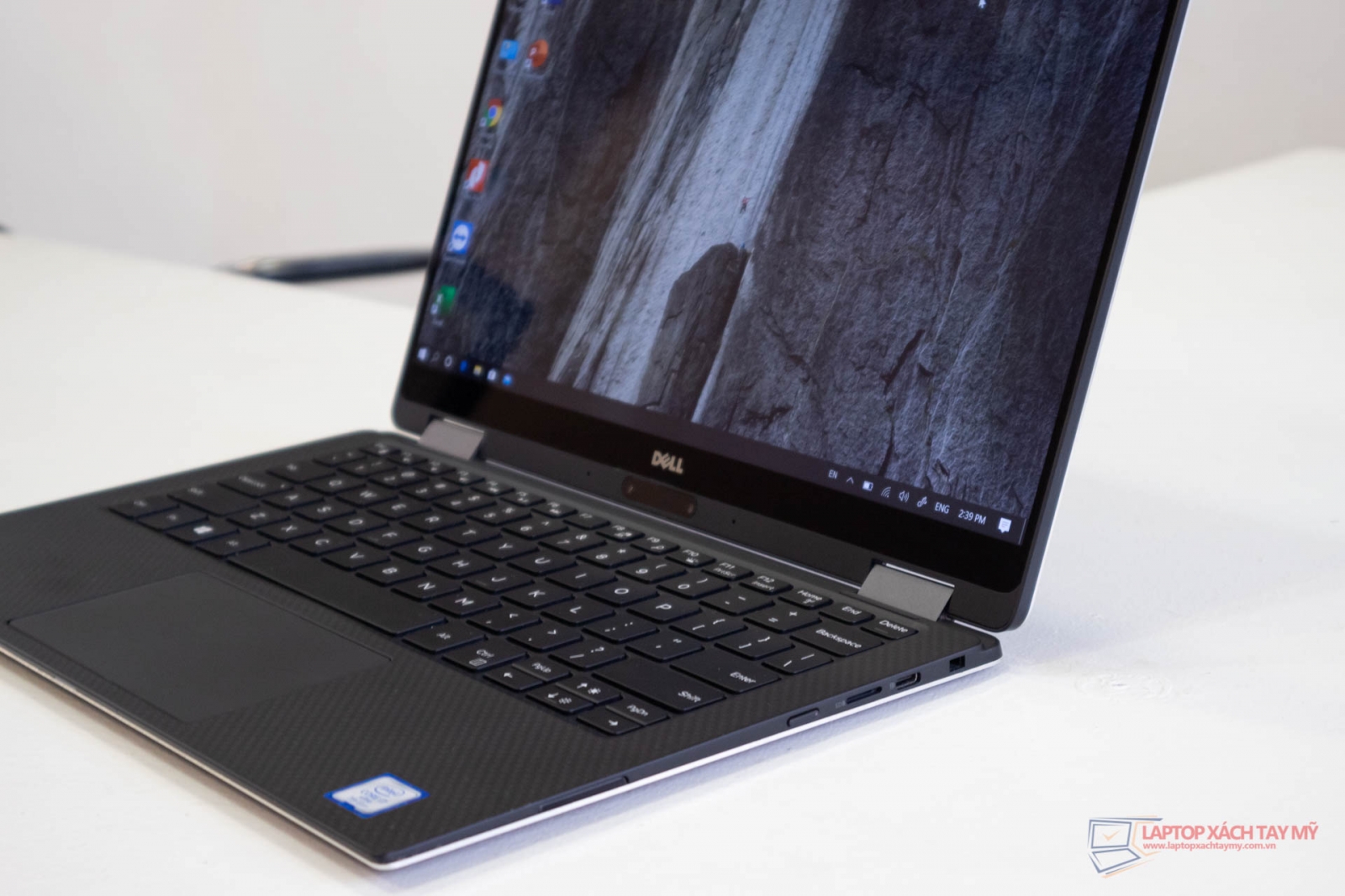 dell xps 9365 laptop cao cap doanh nhanh sieu mong nhe man cam ung laptop cu gia re