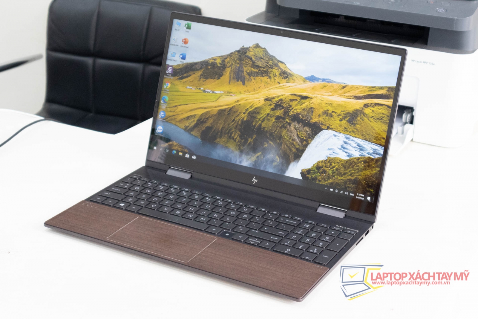 HP Envy Laptop 15 x360 Intel i5 1035G1, Ram 16G, SSD 512G, Cảm Ứng