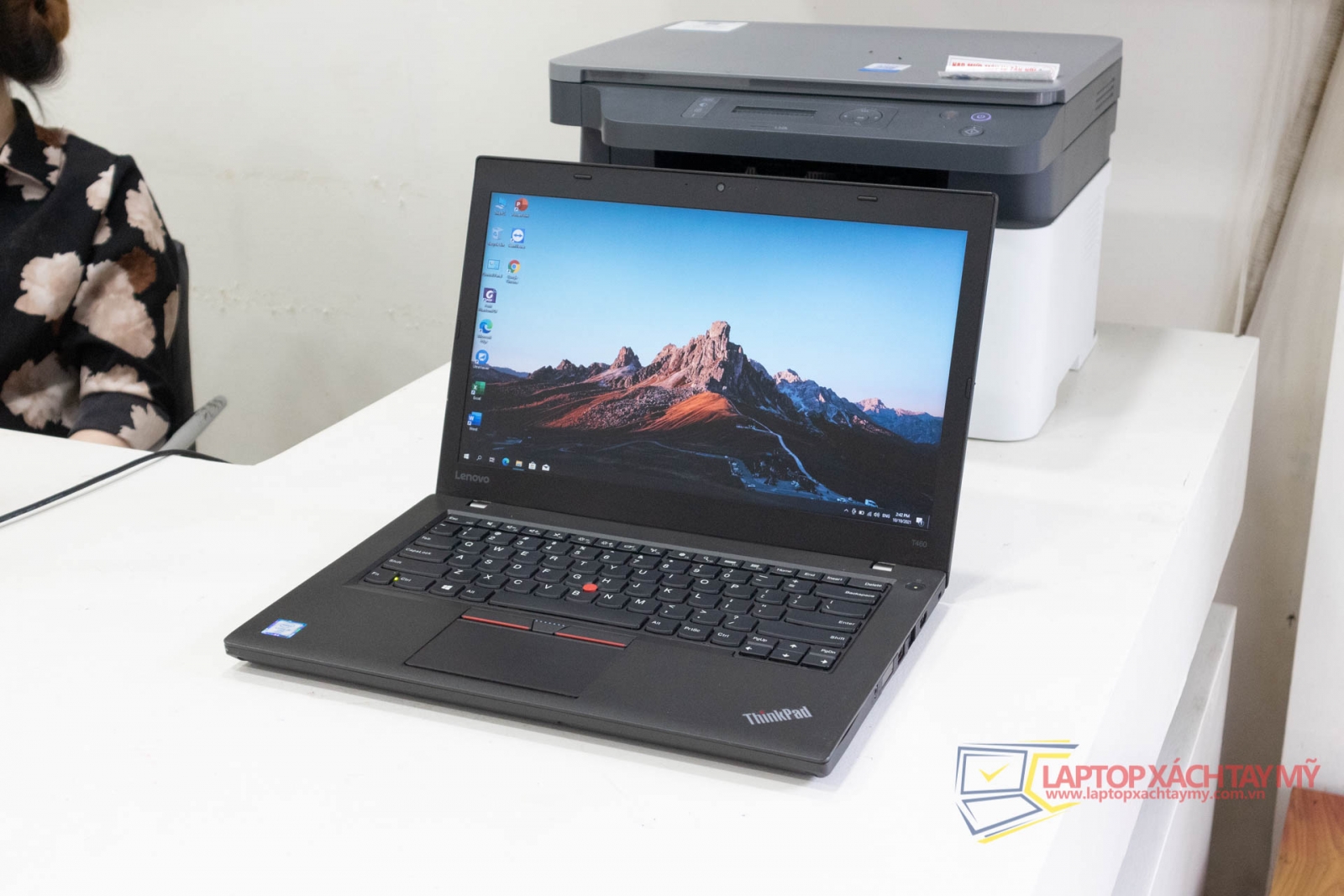 Laptop cũ tp HCM giá rẻ laptop Lenovo Thinkpad T460 Core I5-6300U, Ram 8GB, SSD 256, 14.0 In