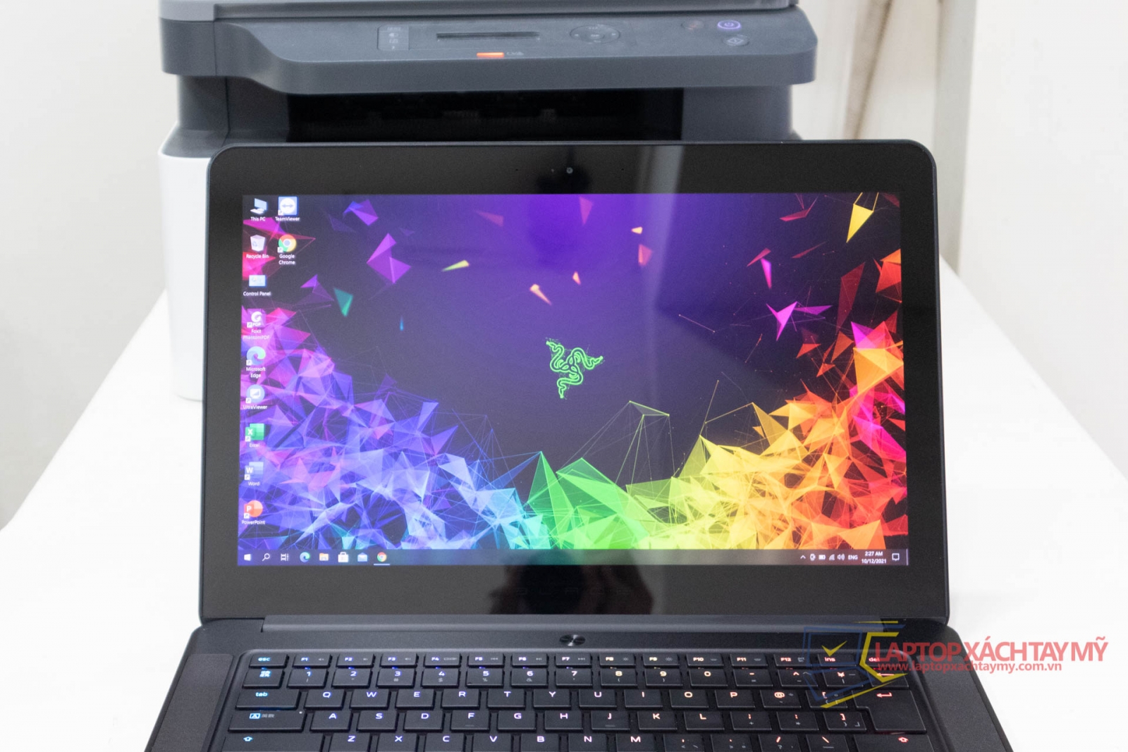 Razer Blade RZ09-0195, Core intel i7 7700HQ, Ram 16G, SSD 256G, Màn Hình 14 in 4k, GTX 1060 6GB