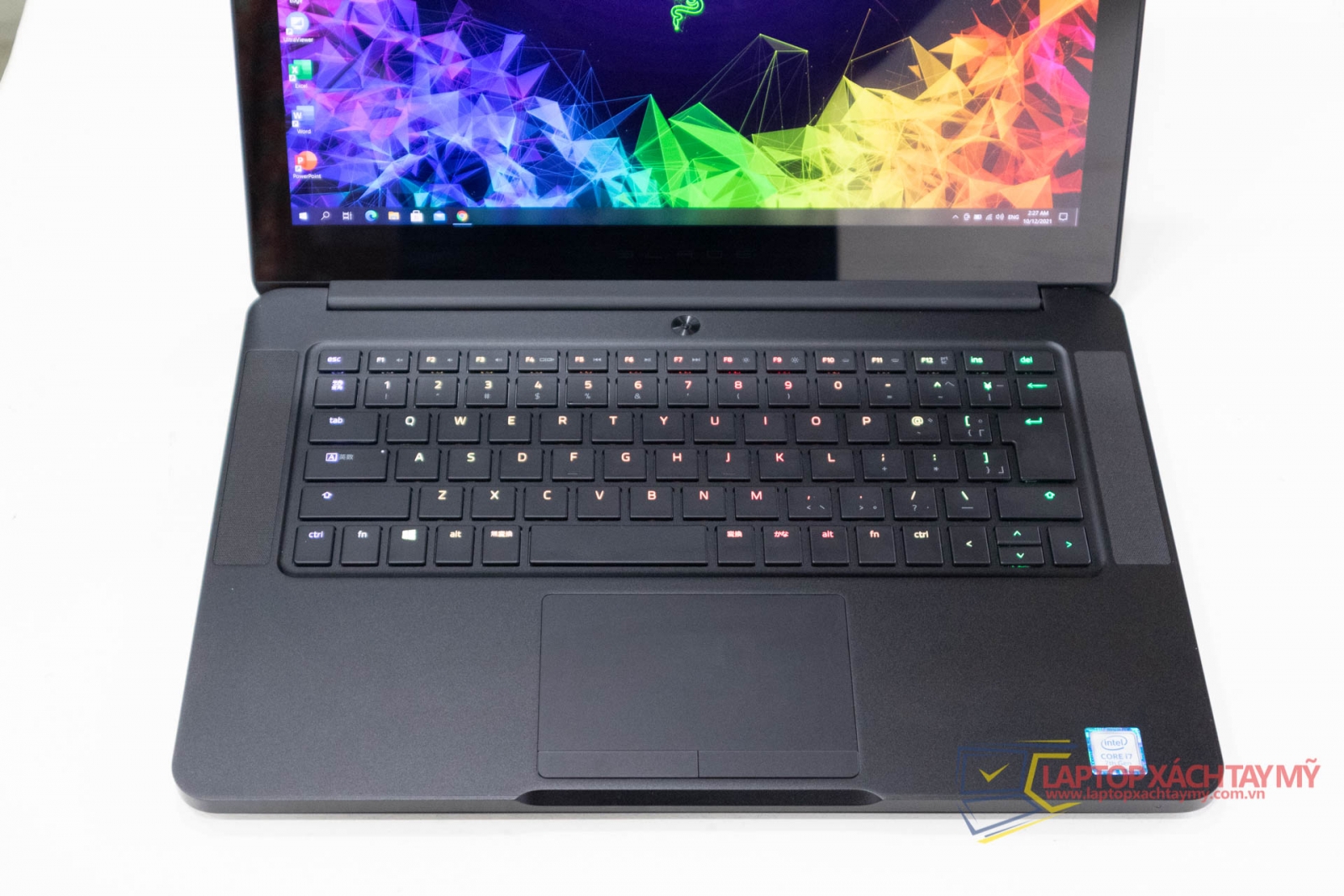 Razer Blade RZ09-0195, Core intel i7 7700HQ, Ram 16G, SSD 256G, Màn Hình 14 in 4k, GTX 1060 6GB